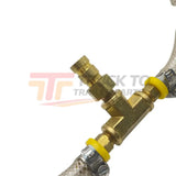 4918462 Genuine Cummins Pressure Gauge Adapter - Truck To Trailer