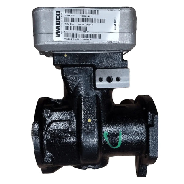 4952756RX Genuine Cummins Air Brake Compressor For Engine M11 N14 Ism - Truck To Trailer