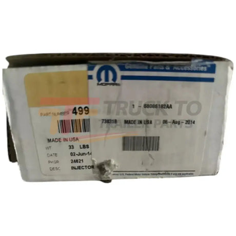 4994928 Mopar Diesel Fuel Injector For 2011-2012, 6.7L - Truck To Trailer