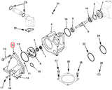 3094897 Cummins Water Pump Cover
