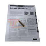 4Z017 Dayton C-Face Speed Reducer - Truck To Trailer