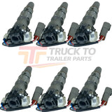 5010823R91 Genuine International Injectors Set Of Six For Navistar Dt466 - Truck To Trailer