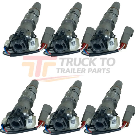 5010823R91 Genuine International Injectors Set Of Six For Navistar Dt466 - Truck To Trailer