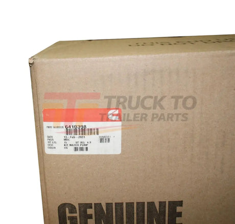 6410398 Genuine Cummins Water Pump - Truck To Trailer