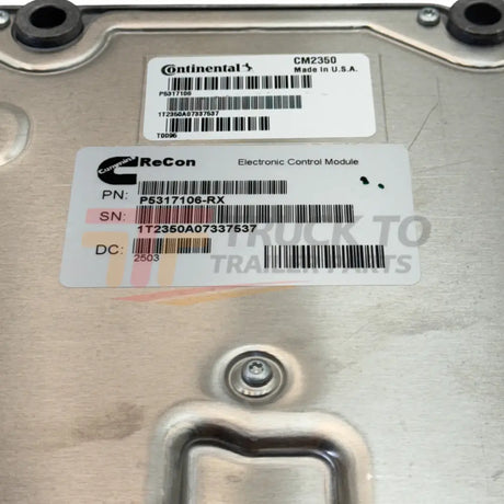 5317106Rx Oem Cummins Ecm Engine Control Module - CumminsM500