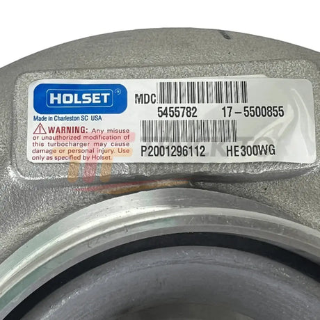5500856HX Genuine Cummins Turbocharger Kit He300Wg - Truck To Trailer