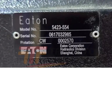 5423-554 Genuine Eaton Hydraulic Pump 1-1/2 Shaft - Truck To Trailer