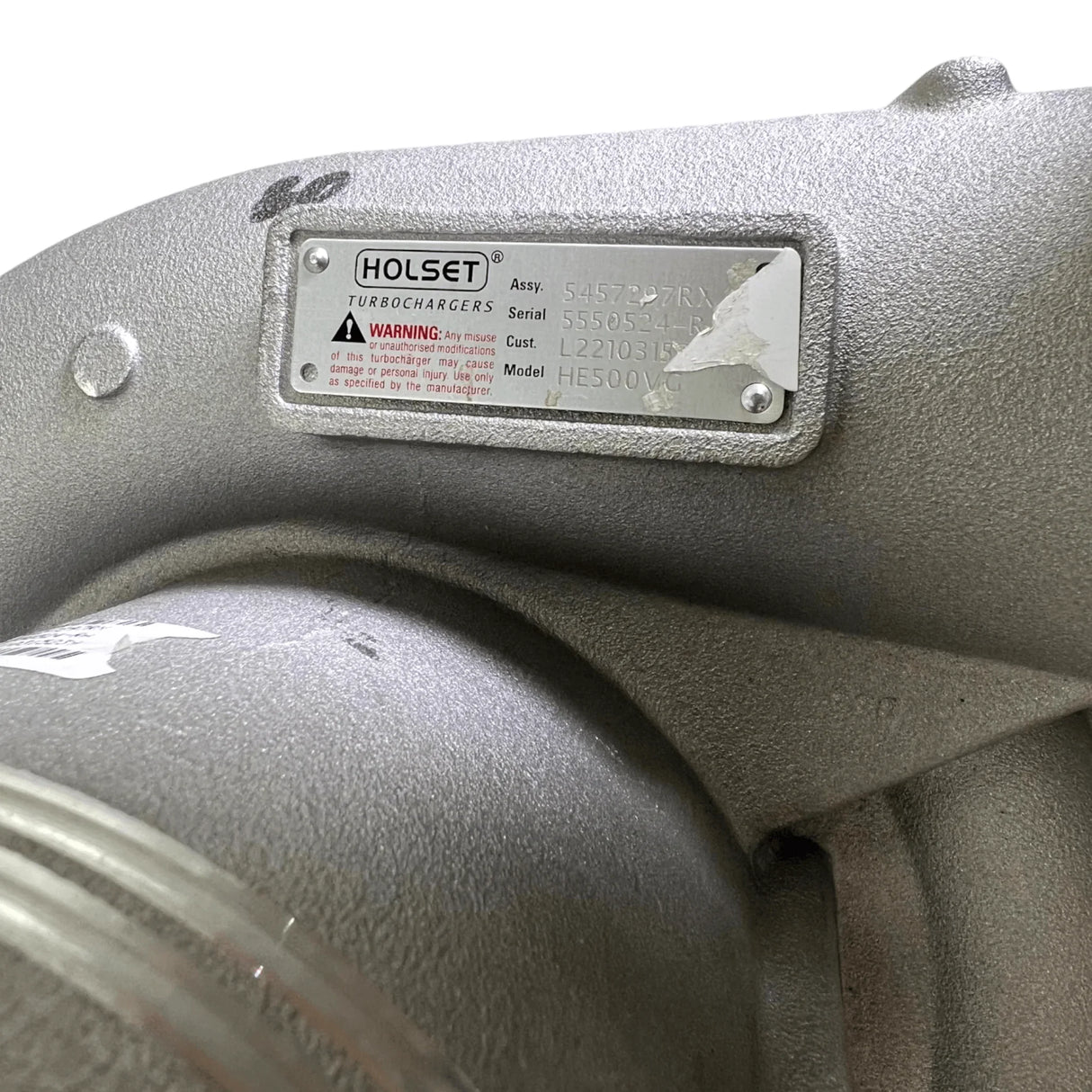 5457297Rx Genuine Cummins Turbocharger Kit He561Ve For Isx15 - Truck To Trailer