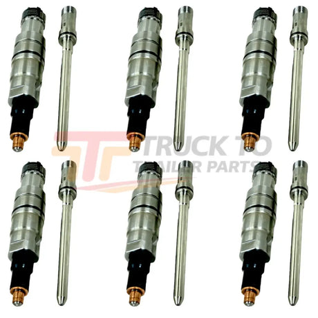 5579415 Oem Cummins Fuel Injectors Set Of Six 6 For Xpi Fuel Systems On Epa10 Automotive 15L Isx/Qsx - Truck To Trailer