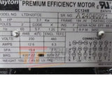 55JJ47 Dayton Head Centrifugal Pump 5 HP 208-240/480VAC 100 Ft Max - Truck To Trailer