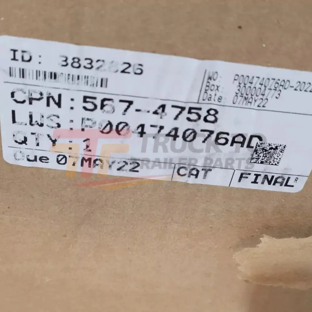 567-4758 Caterpillar Industrial Engine Wiring Harness - Truck To Trailer
