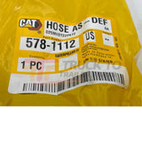578-1112 Genuine Caterpillar DEF Fluid Hose Assembly - Truck To Trailer