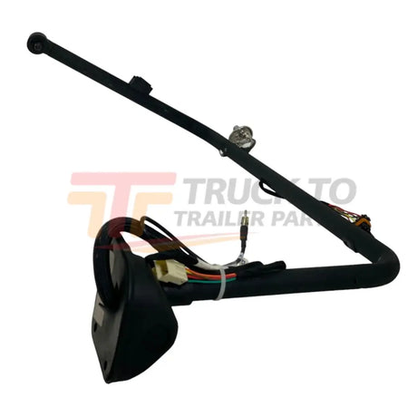 584004029 Genuine International Left Side Bracket Mirror Mounting Black - Truck To Trailer