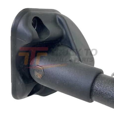584004029 Genuine International Left Side Bracket Mirror Mounting Black - Truck To Trailer