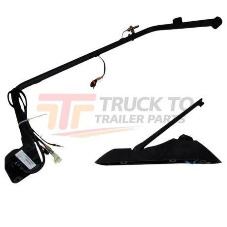 584004029 Genuine International Left Side Bracket Mirror Mounting Black - Truck To Trailer