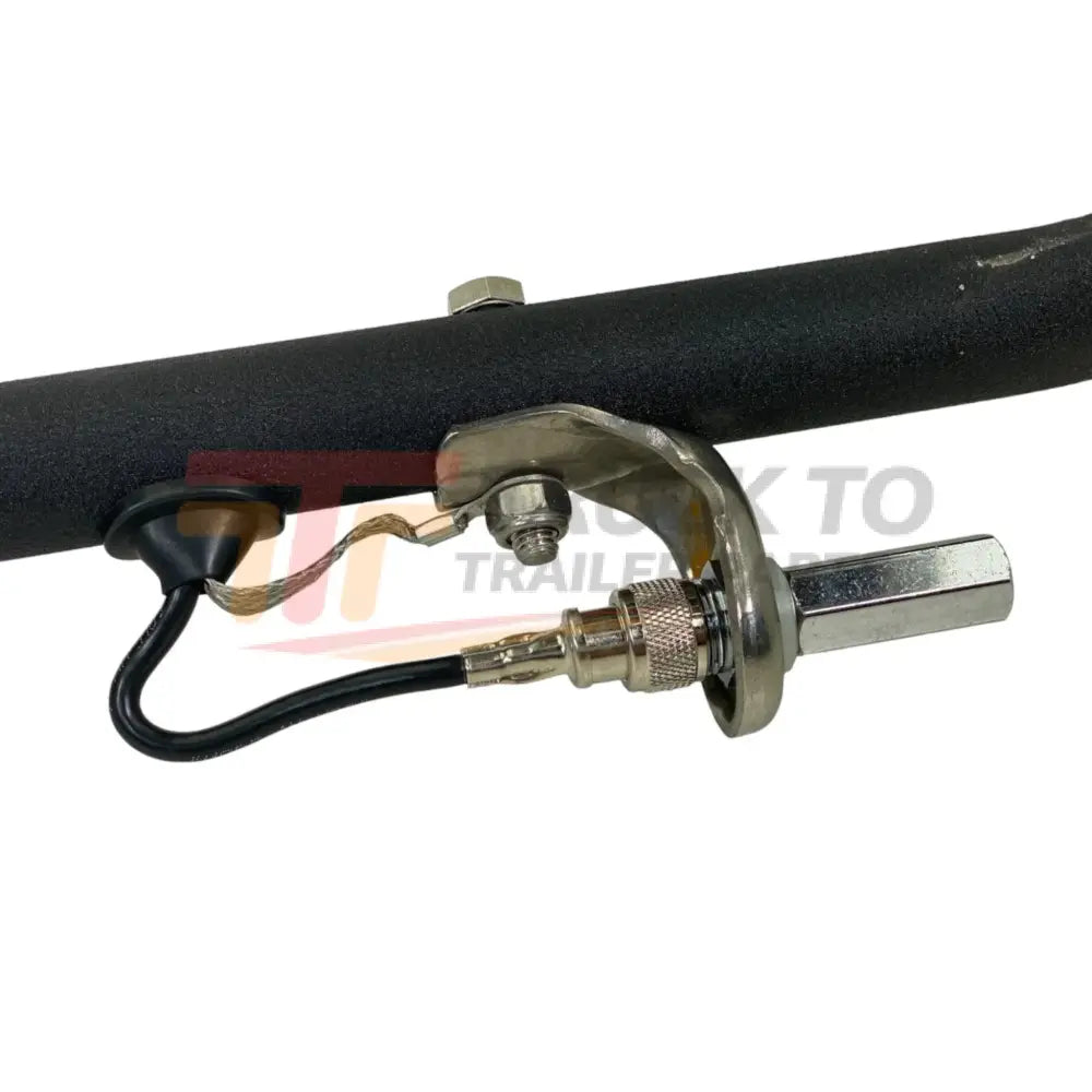 584004029 Genuine International Left Side Bracket Mirror Mounting Black - Truck To Trailer