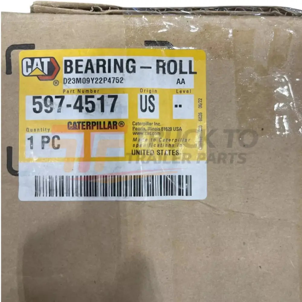597-4517 Caterpillar Cylindrical Roller Bearing - Truck To Trailer