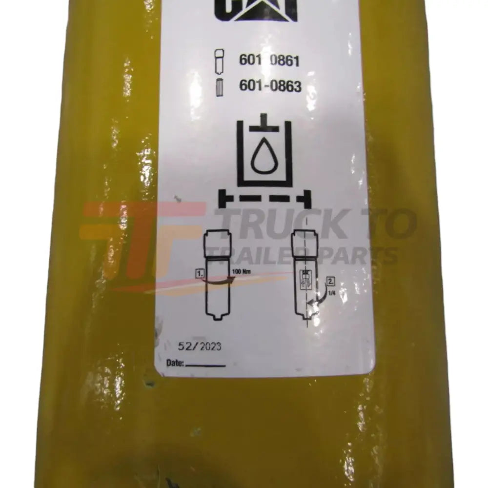 601-0861 Genuine Caterpillar Engine Oil Filter Housing Assembly - Truck To Trailer