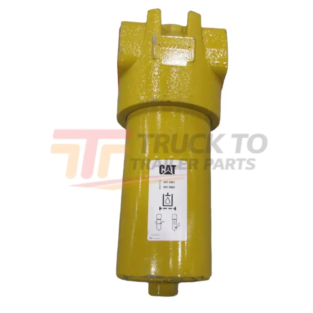 601-0861 Genuine Caterpillar Engine Oil Filter Housing Assembly - Truck To Trailer