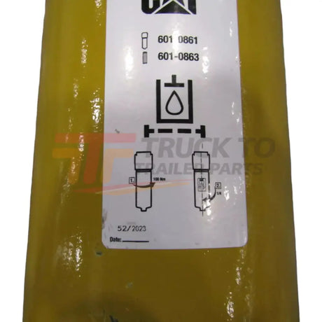 601-0861 Genuine Caterpillar Engine Oil Filter Housing Assembly - Truck To Trailer