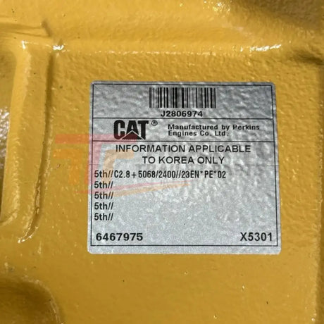 646-7975 Genuine Caterpillar Engine AR-PR - Truck To Trailer