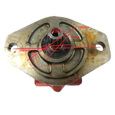 68721-61280 Kubota Swing Motor Assy Kh-35 Kh-41 - Truck To Trailer