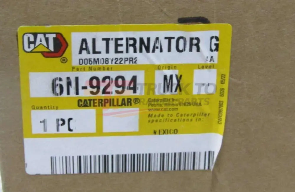 6N-9294 Genuine CAT Alternator