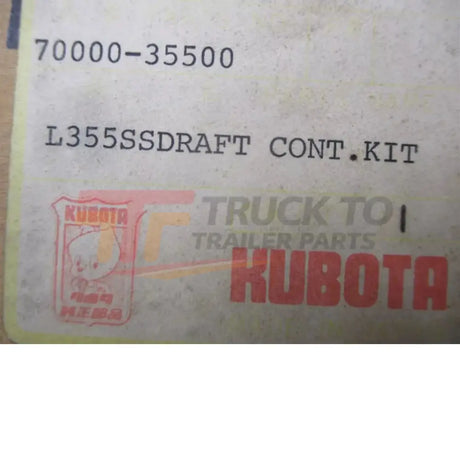 70000-35500 Kubota Draft Control Kit L355SS L295 - Truck To Trailer