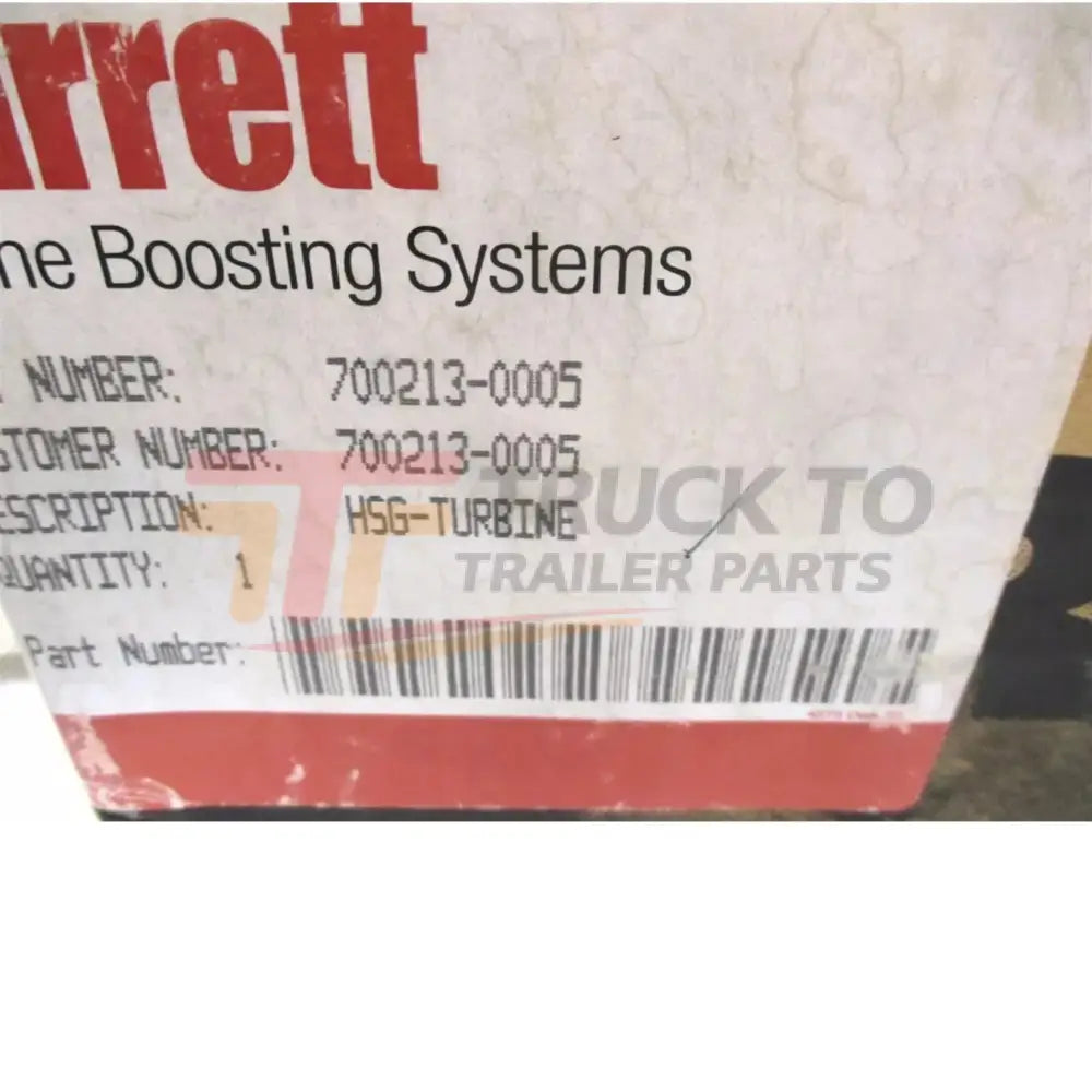 700213-0005 Garrett Turbo Turbine Housing 1.15 A/R GTP38 - Truck To Trailer