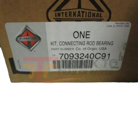 7093240C92 International Connecting Rod Bearings Kit - Truck To Trailer