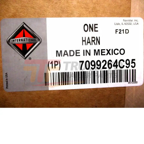 7104373C91 Genuine International Engine Sensor Harness - Truck To Trailer