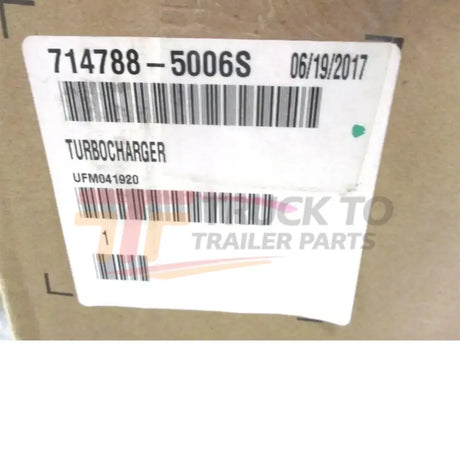 714788-5006S Garrett Turbocharger GTA4294 - Truck To Trailer