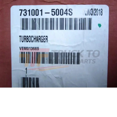 731001-5004S Garrett Turbocharger - Truck To Trailer