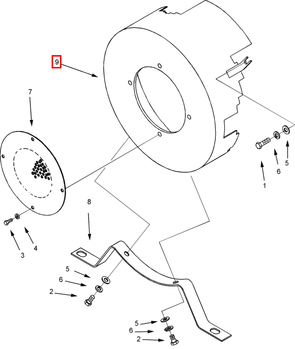 4019764 Cummins Damper Guard – Truck To Trailer