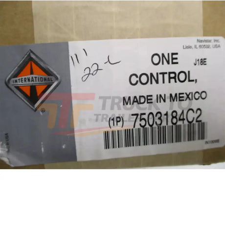 7503184C2 International Plate Radio Face Radio Controls - Truck To Trailer