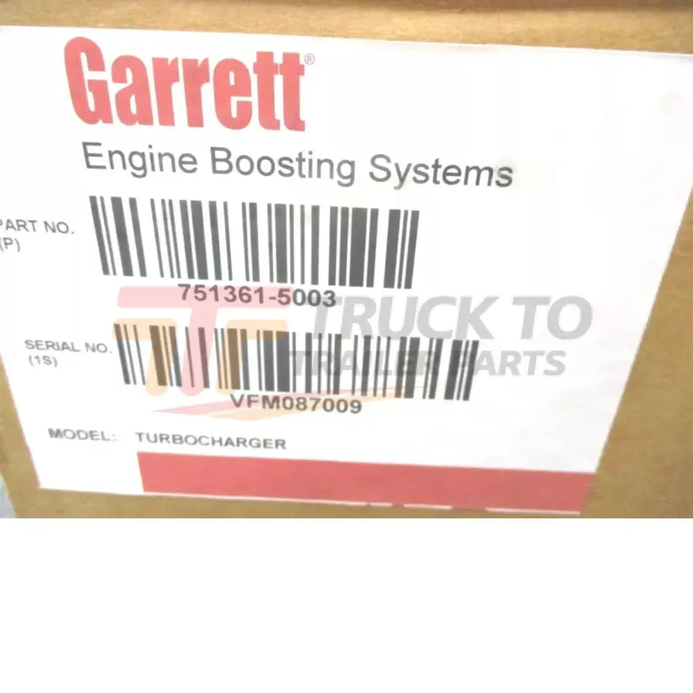 751361-5003 Garrett Turbocharger DT466E I530E - Truck To Trailer