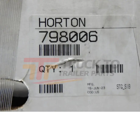 798006 Genuine Horton Fan Clutch - Truck To Trailer