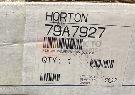 79A7927 Genuine Horton Two Speed Clutch Pack Assembly - Truck To Trailer