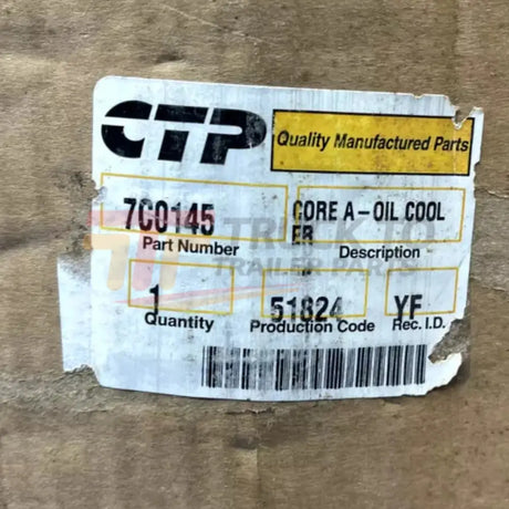 7C0145 CAT Oil Cooler Core - Truck To Trailer