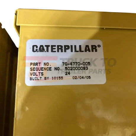 7G-4770 Genuine CAT Heater Group