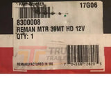 8300008 International Starter 39MT HD 12V 12T - Truck To Trailer