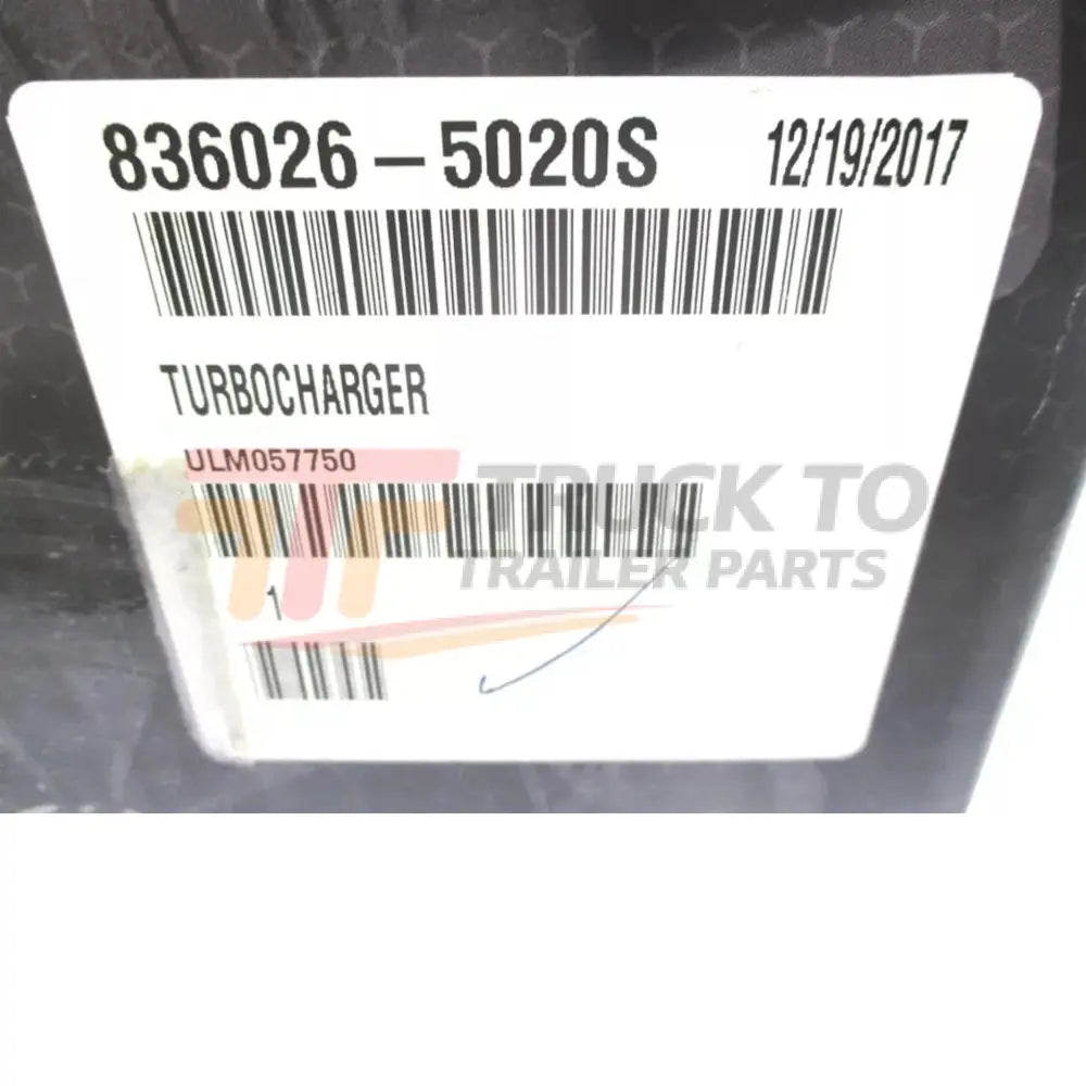 836026-5020S Garrett Turbocharger GT2871R 0.86 A/R GT Series - Truck To Trailer