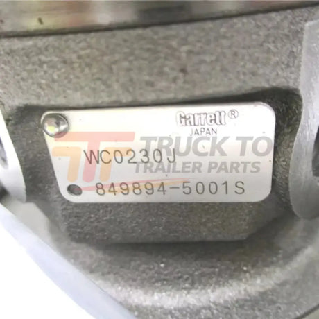 849894-5001S Garrett Turbochargers Gen 2 Super Core - Truck To Trailer