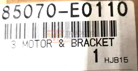 85070-E0110 Genuine Hino Wiper Motor & Bracket - Truck To Trailer