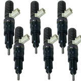 85143384 Genuine Mack Injectors Set Of Six 6 For Volvo D11 Mack Mp7 - Truck To Trailer