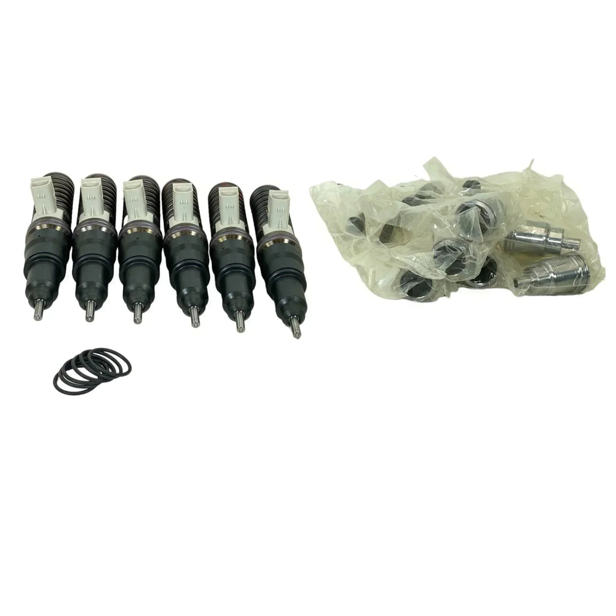 BEBE5L11001 Genuine Mack Unit Injectors Kit Set Of Six For Volvo/Mack Md13 - Truck To Trailer