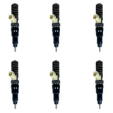 BEBE4F09001 Genuine Mack Injectors Set Of Six 6 For D13 Mp8 - Truck To Trailer