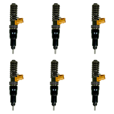 85144514 Genuine Mack Injectors Set Of Six 6 For Volvo D11 Mack Mp7 - Truck To Trailer