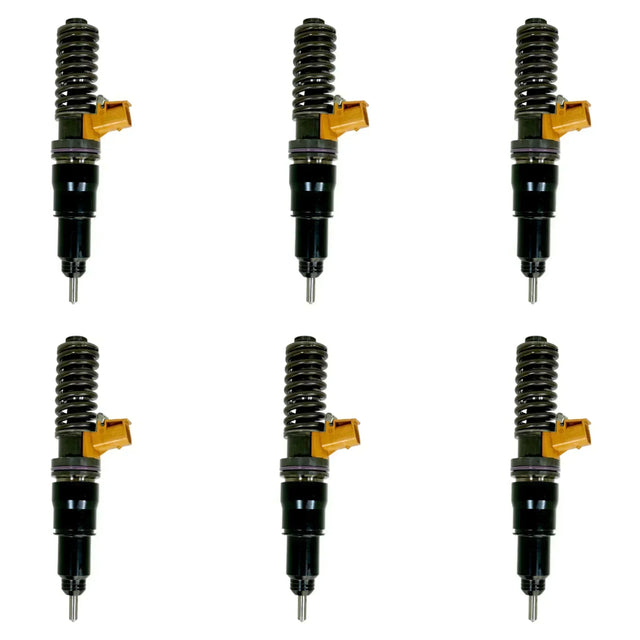 BEBE4L15001 Genuine Volvo Injectors Set Of Six 6 For Volvo D11 Mack Mp7 - Truck To Trailer