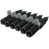 BEBE4L16001 Genuine Mack Injector Set Of Six 6 For Volvo D13 Mack Mp8 - Truck To Trailer